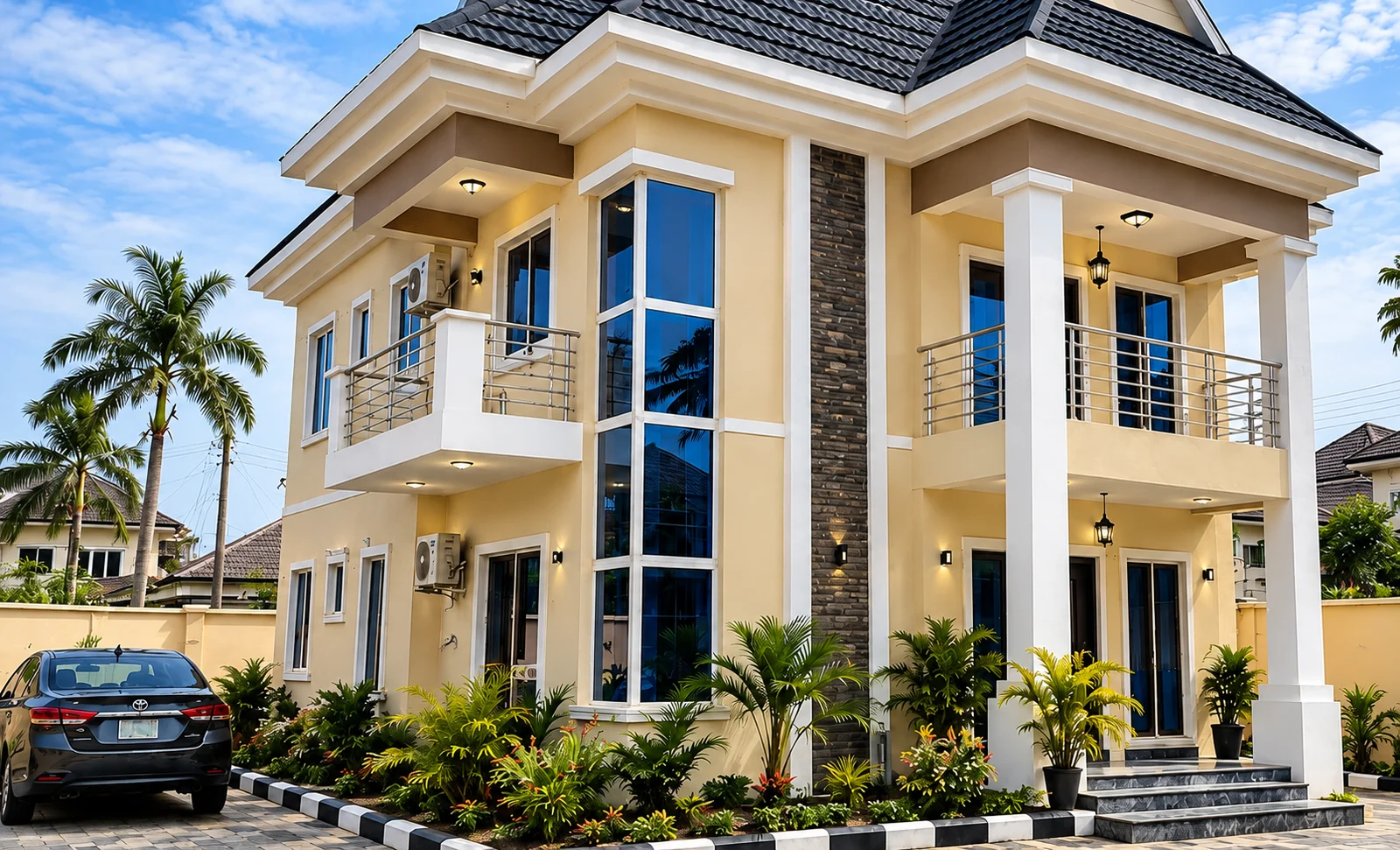 Completed four-bedroom duplex in Benin City