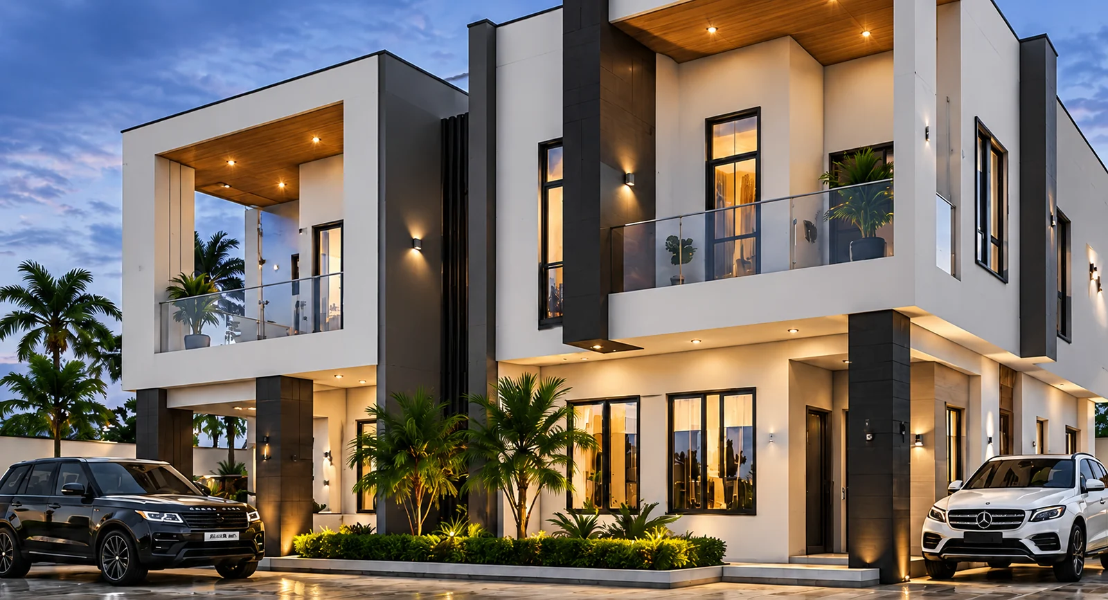 Concept render of proposed semi-detached duplex